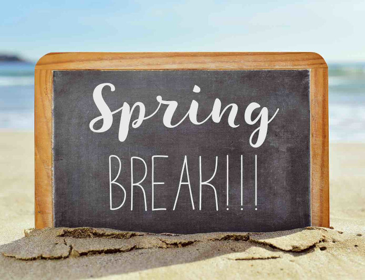 Spring Break :  March 27-31