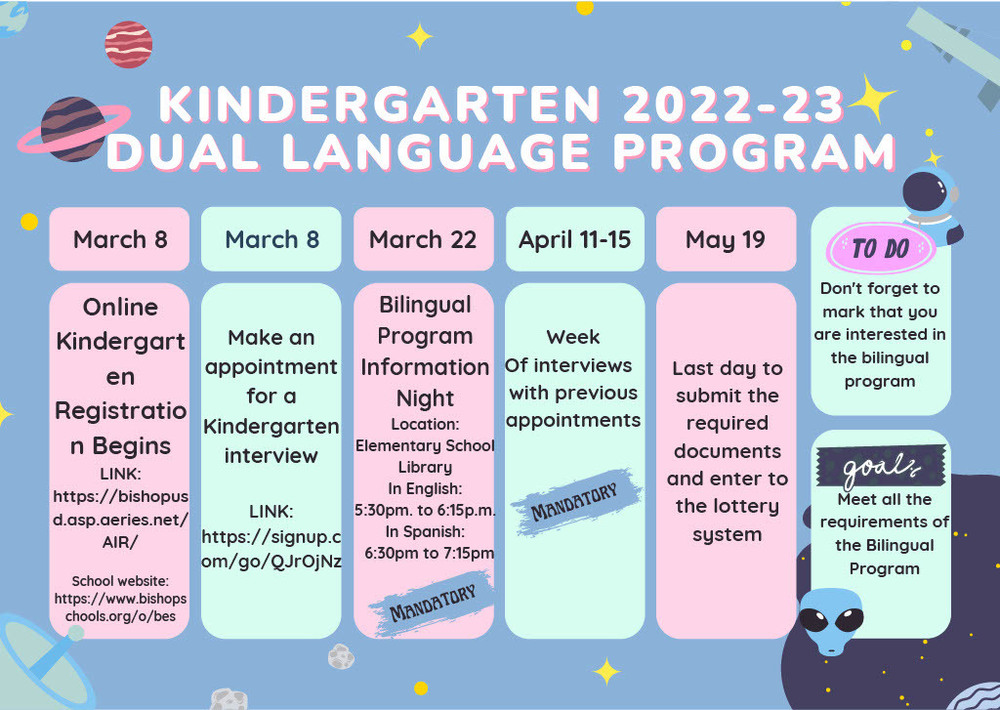Kinder Dual Program 2022-2023