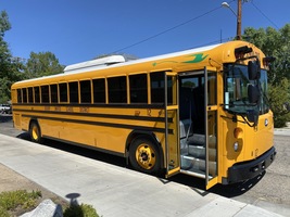 BUSD's new Bluebird Electric Bus!